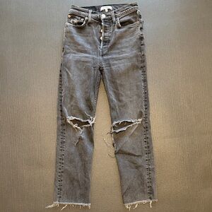 Re/Done Black Women's Jeans